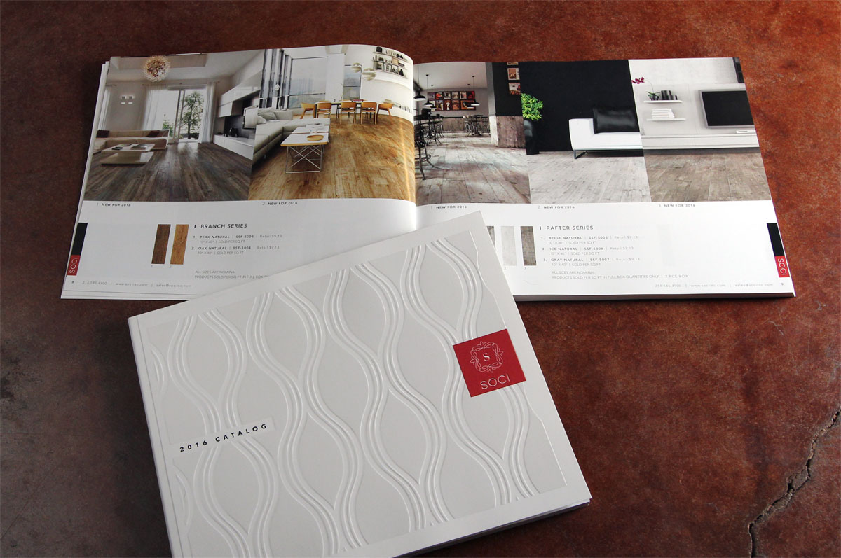 Flooring catalog for SOCI, Inc.